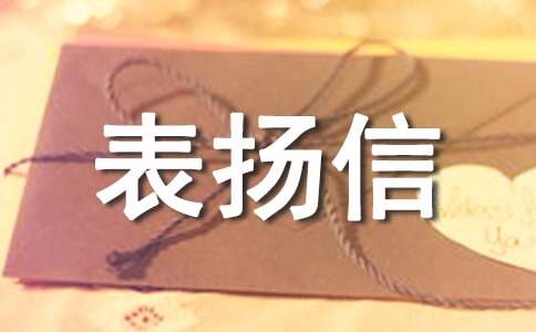 寫給兒子的表揚信