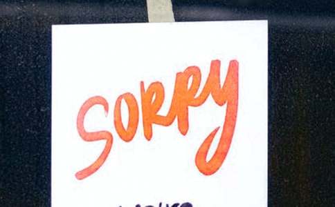 日語:日常生活中表達(dá)道歉的方式